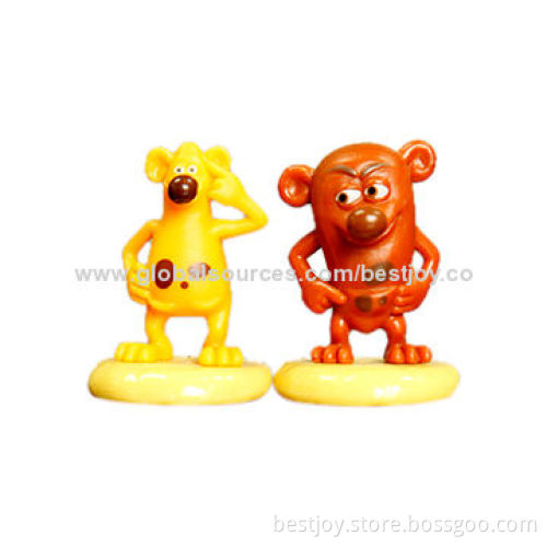 Cartoon Polyresin Dolls with CE, RoHS Marks, Perfect for Gifts